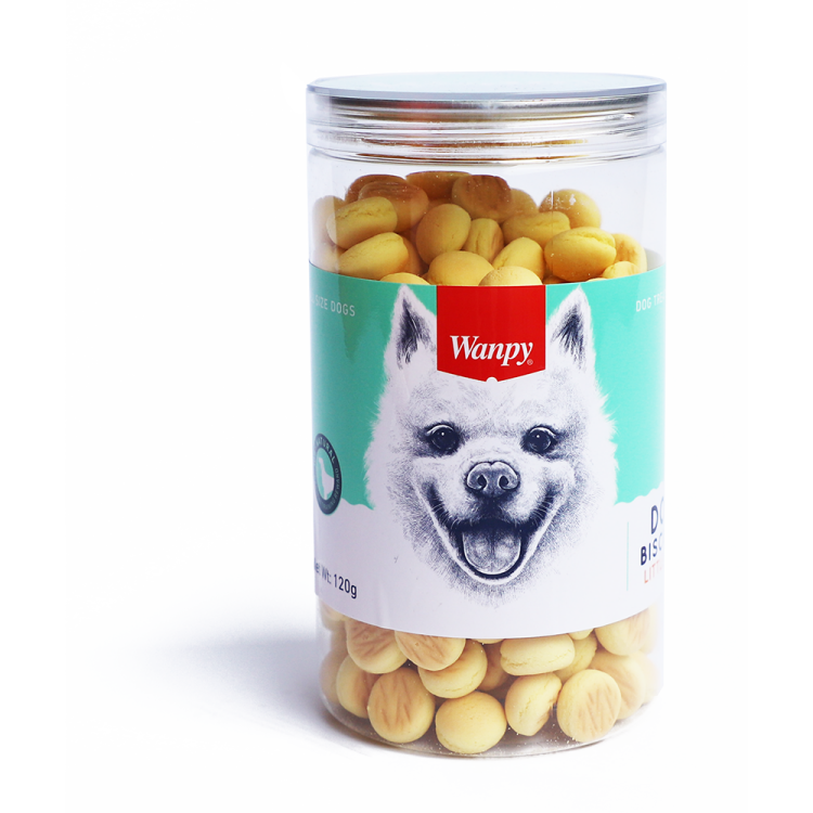 Wanpy Dog Biscuits Little Ball – Apple & Chicken