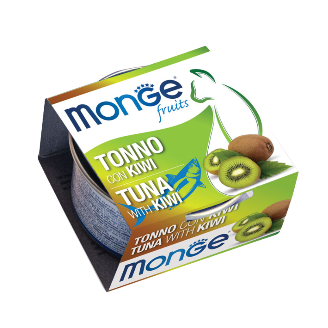 Monge Fruits Adult Cat Tuna Flakes with Kiwi