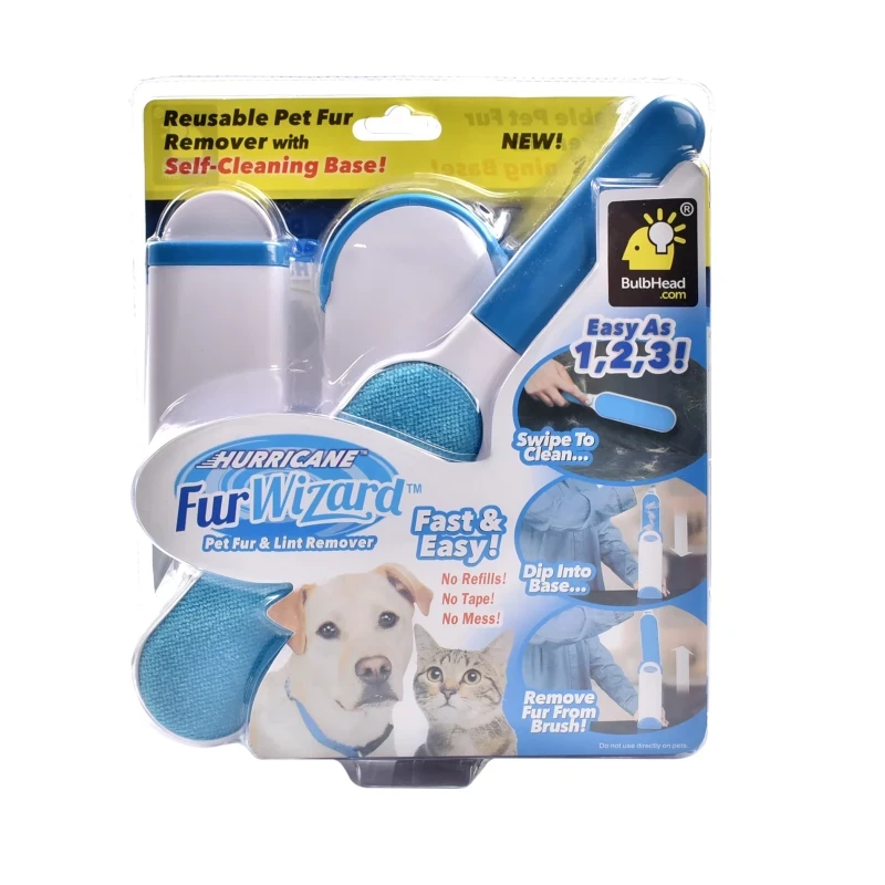 Hurricane Fur Wizard – Reusable Pet Fur & Lint Remover