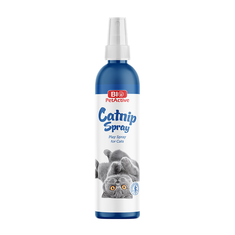 Bio PetActive Catnip Spray – Play Spray for Cats