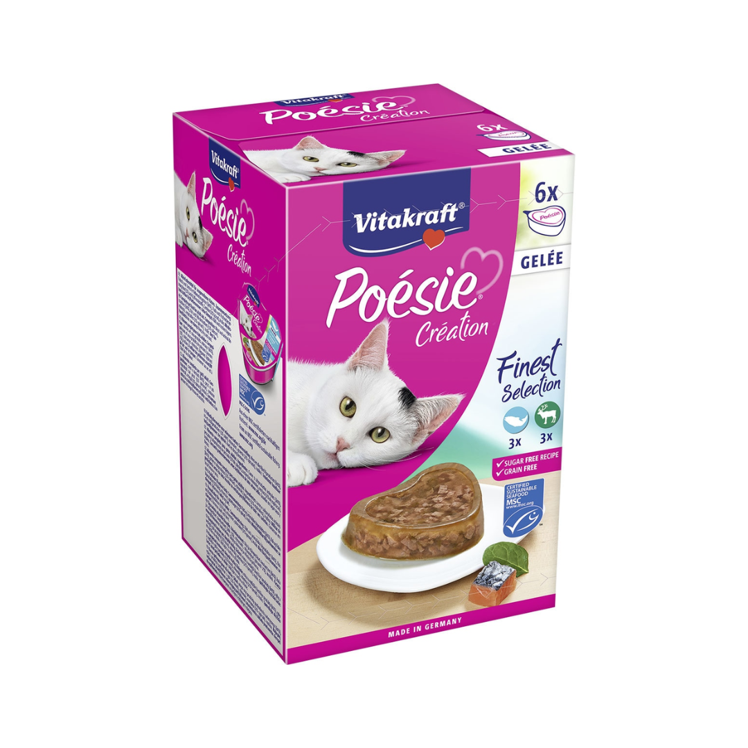 Vitakraft Poésie Création – Finest Selection in Jelly (6x)