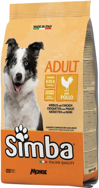 Simba Adult Dog Kibbles with Chicken – 20 kg