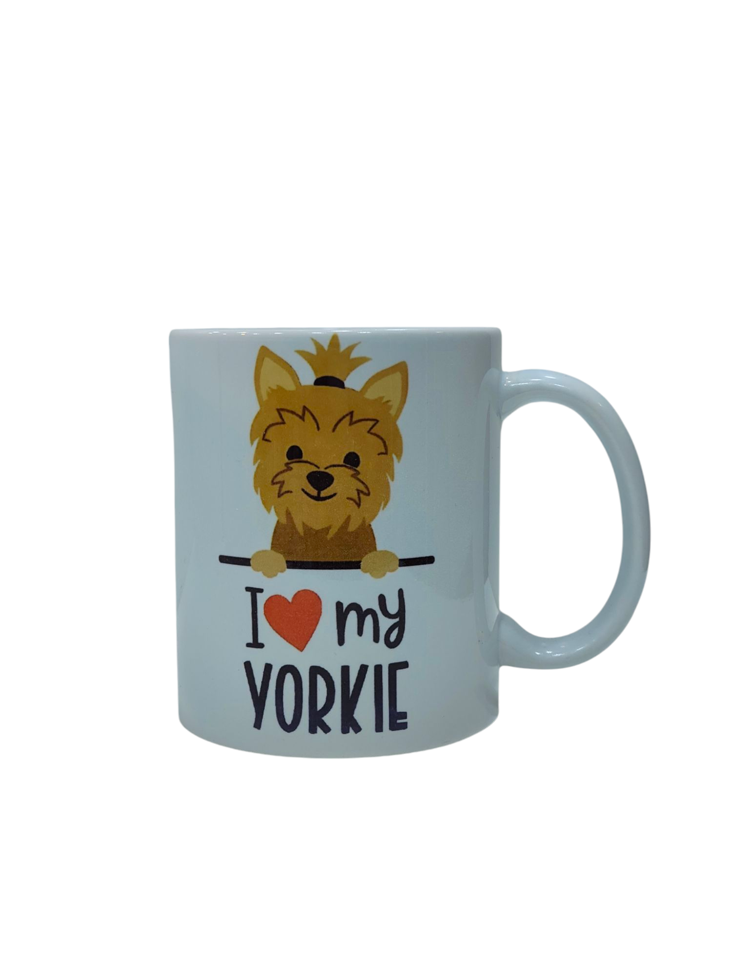 I Love My Yorkie Mug