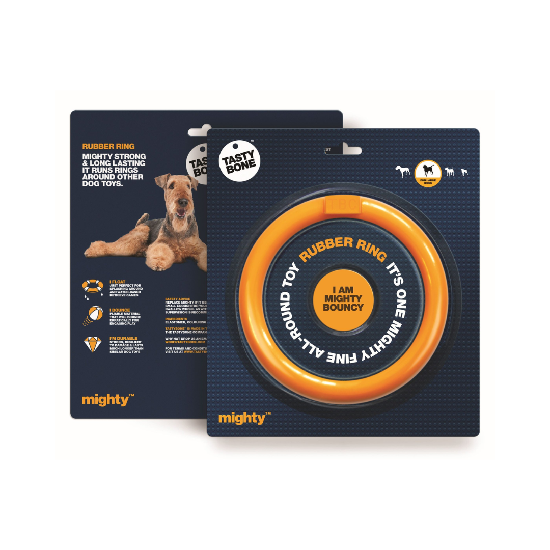 Tasty Bone Mighty Rubber Ring