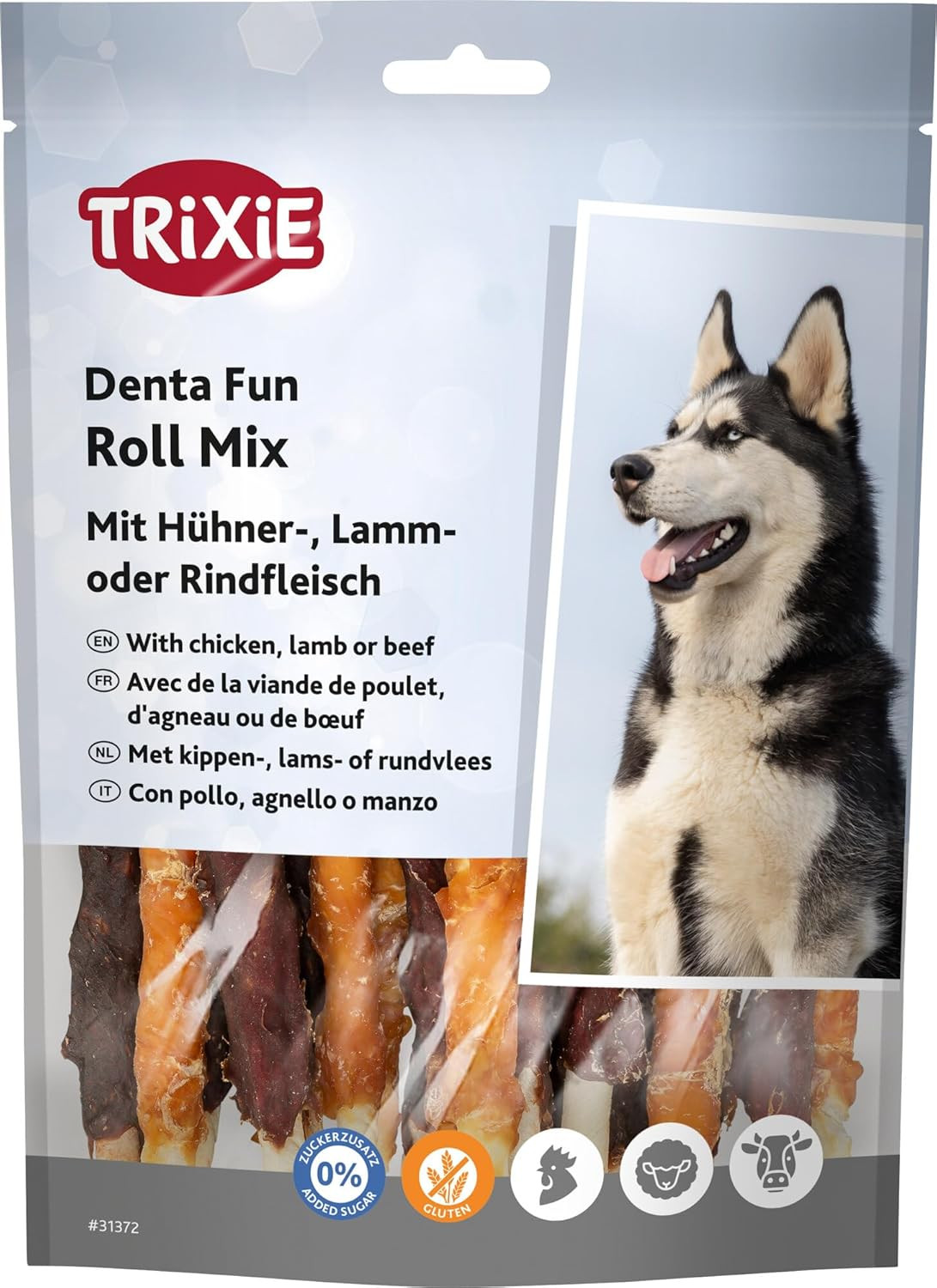 Trixie Denta Fun Roll Mix (10 cm – 250 g)