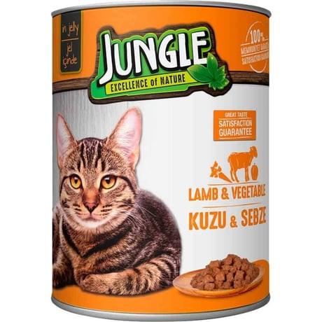 Jungle Lamb & Vegetable Cat Canned Food