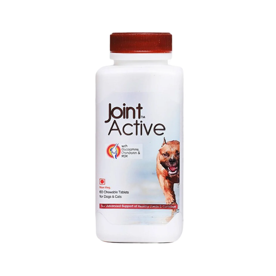 Ektek Pharma Joint Active Chewable Tablets for Dogs & Cats – 60 Tablets