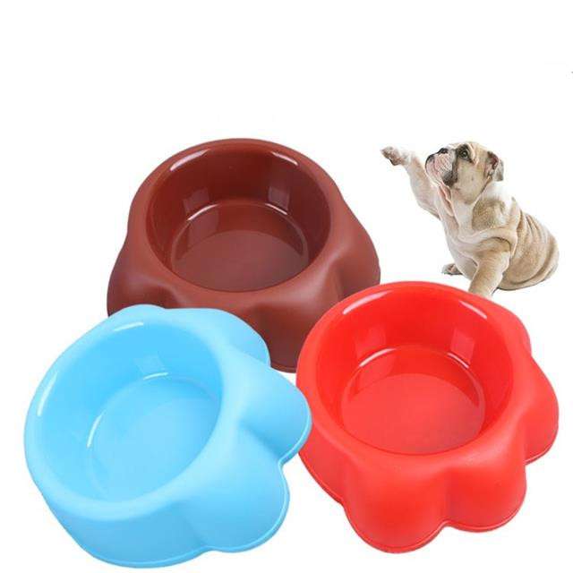 Paw-Shaped Pet Food Bowl