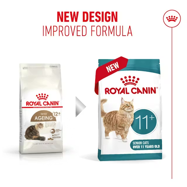 Royal Canin Ageing 11+ Dry Cat Food for Senior Cats
