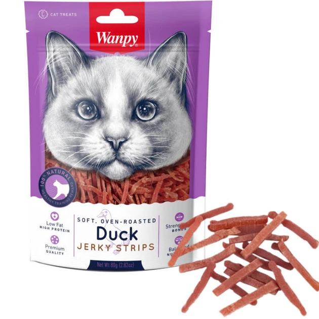 Wanpy Soft Duck Jerky Strips