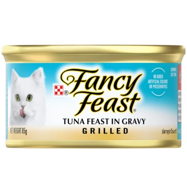 Fancy Feast Adult Grilled Tuna Feast In Gravy Gourmet Wet Cat Food