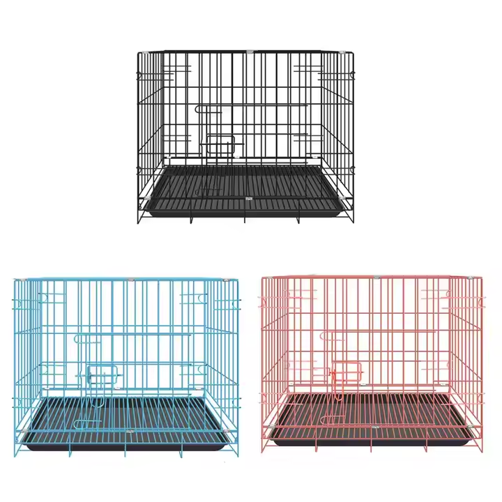 Durable Metal Pet Cage with Multiple Size Options