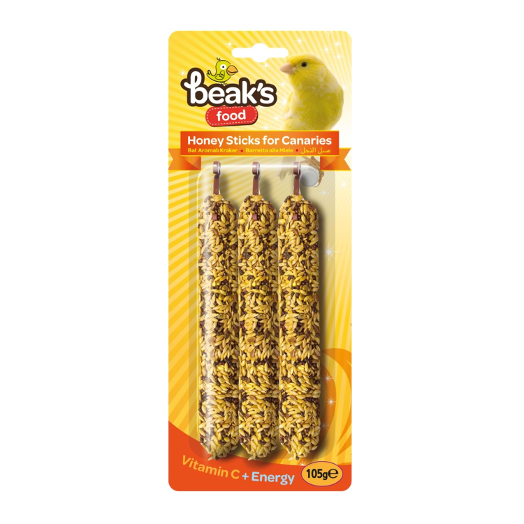 Beak's Food - Honey Sticks for Canaries