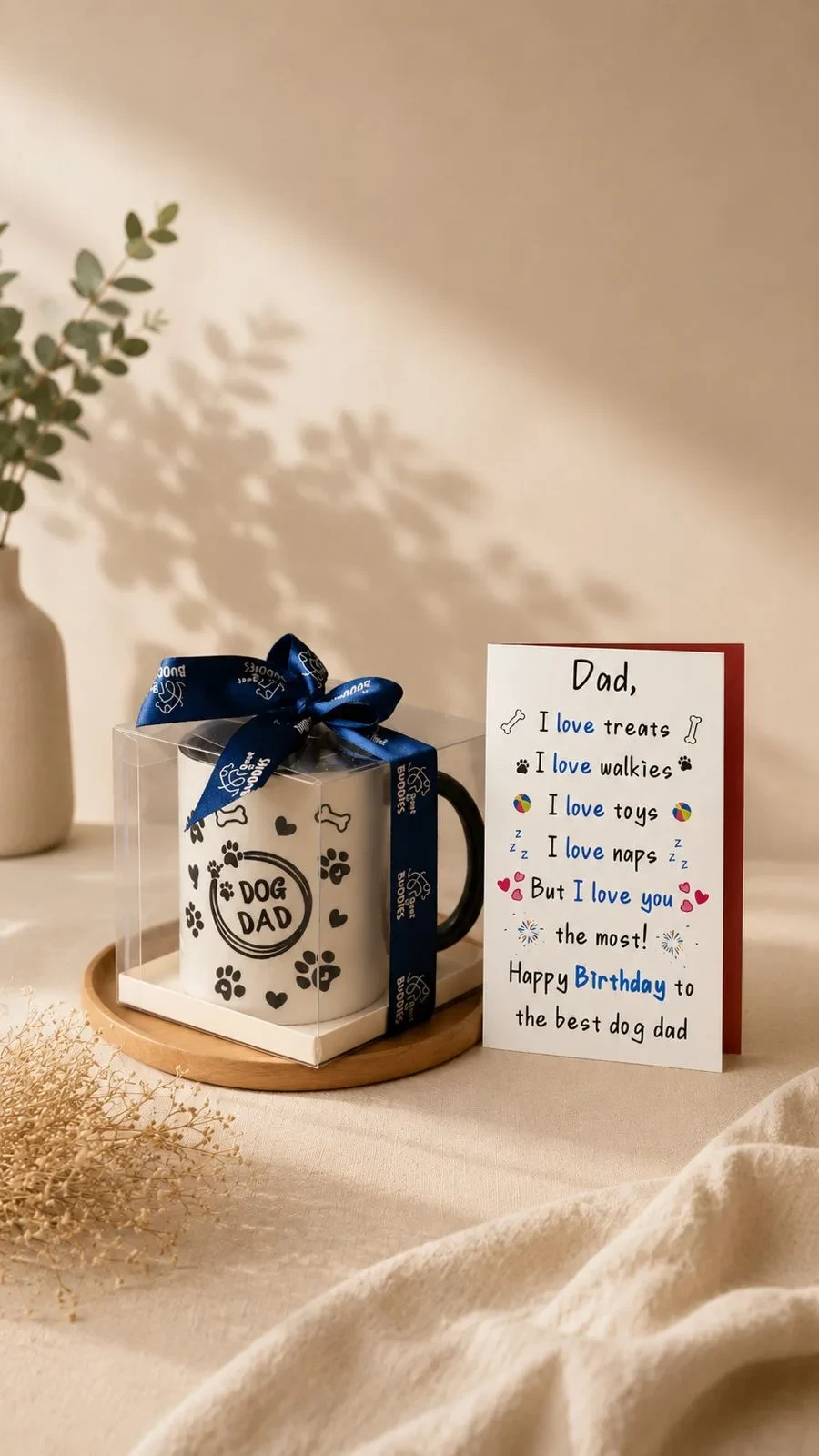 Dog Dad Birthday Gift Set