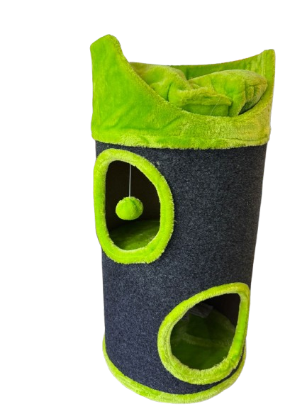 Cat Tower with Playful Hideouts