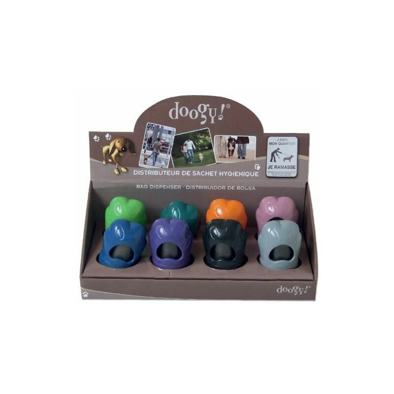 Doogy! Paw-Shaped Waste Bag Dispenser Display