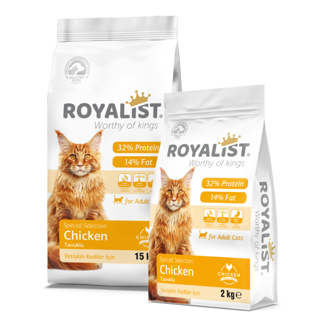 Royalist Adult Cat Dry Food – Chicken Selection