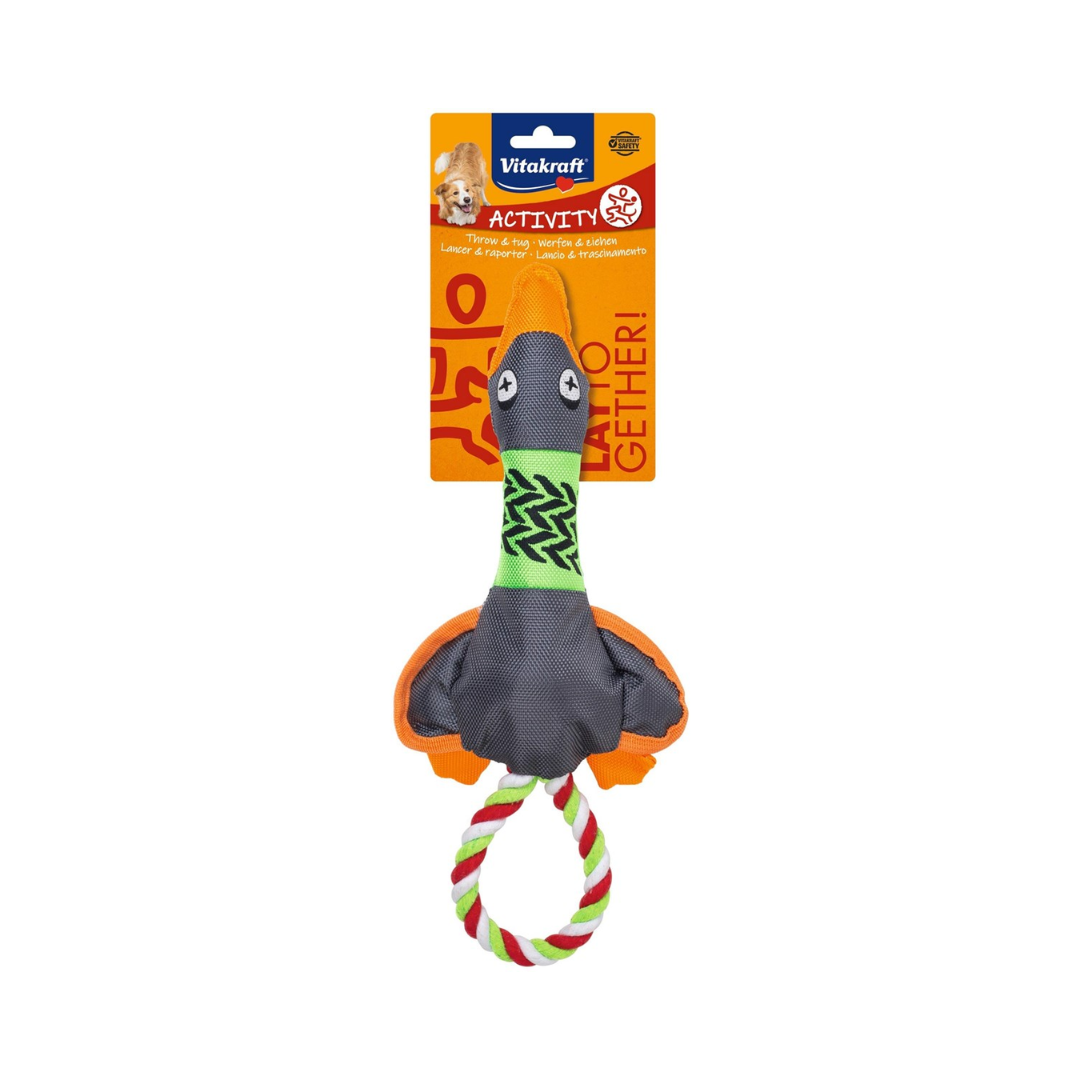 Vitakraft Duck Oxford Dog Toy
