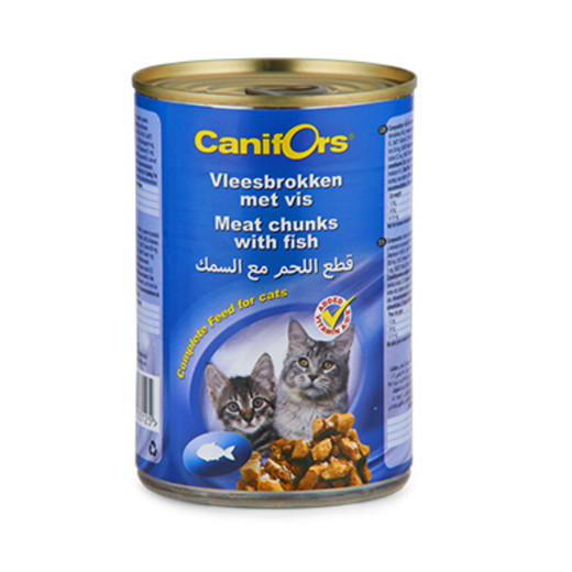 Canifors Meat Chunks with Fish