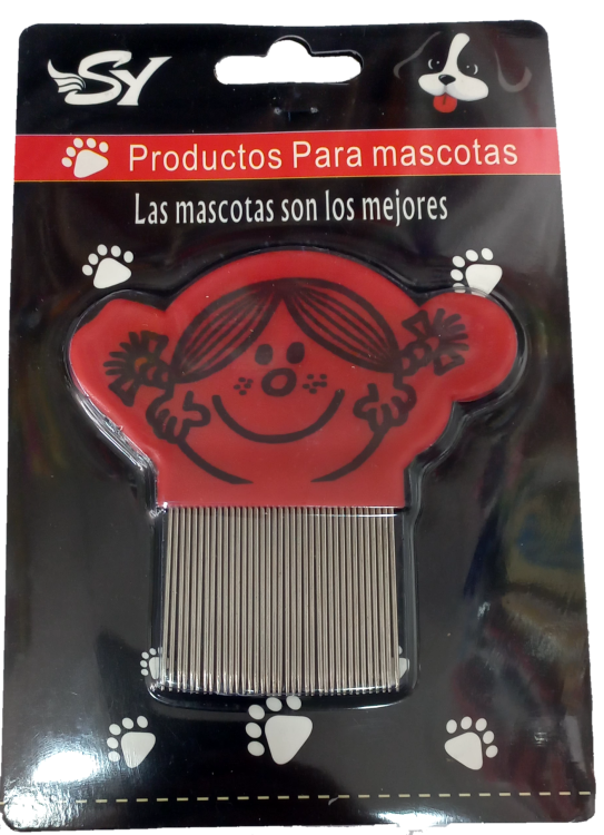 SY Flea Comb for Pets – Cute Grip Design