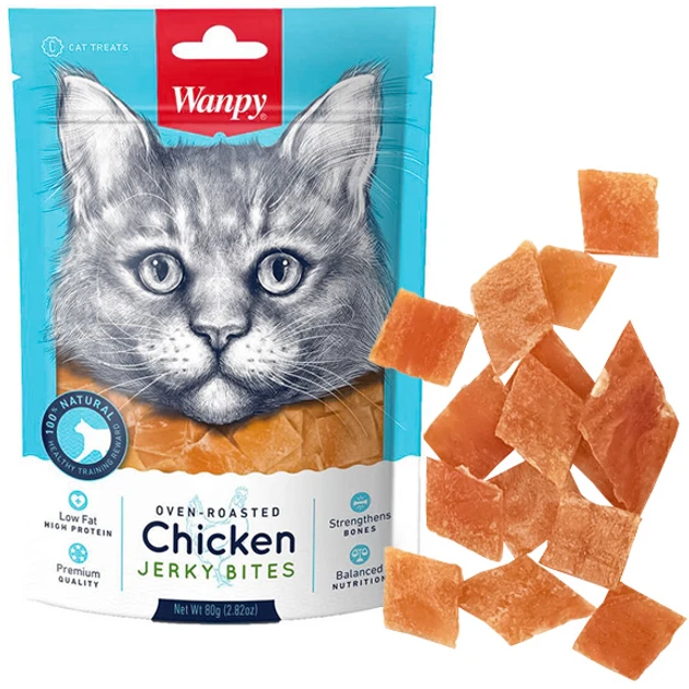 Wanpy Chicken Jerky Bites
