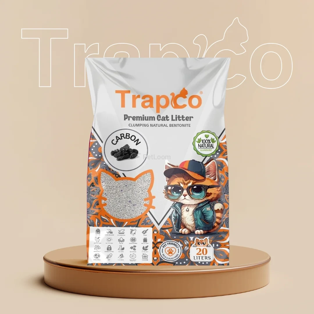 Trapco Premium Cat Litter – Carbon Scented (20 L)