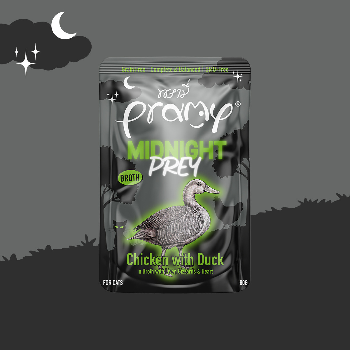 Pramy Midnight Prey Chicken with Duck in Broth Recipe