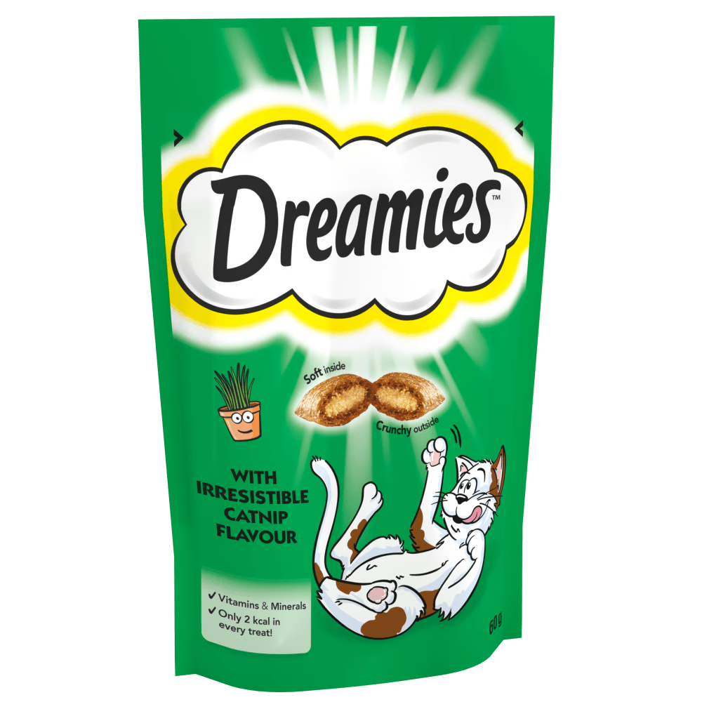 DREAMIES™ Cat Treat with Irresistible Catnip Flavour