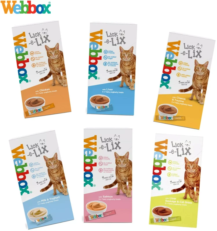 Webbox Lick-e-Lix Cream & Yoghurt Treats