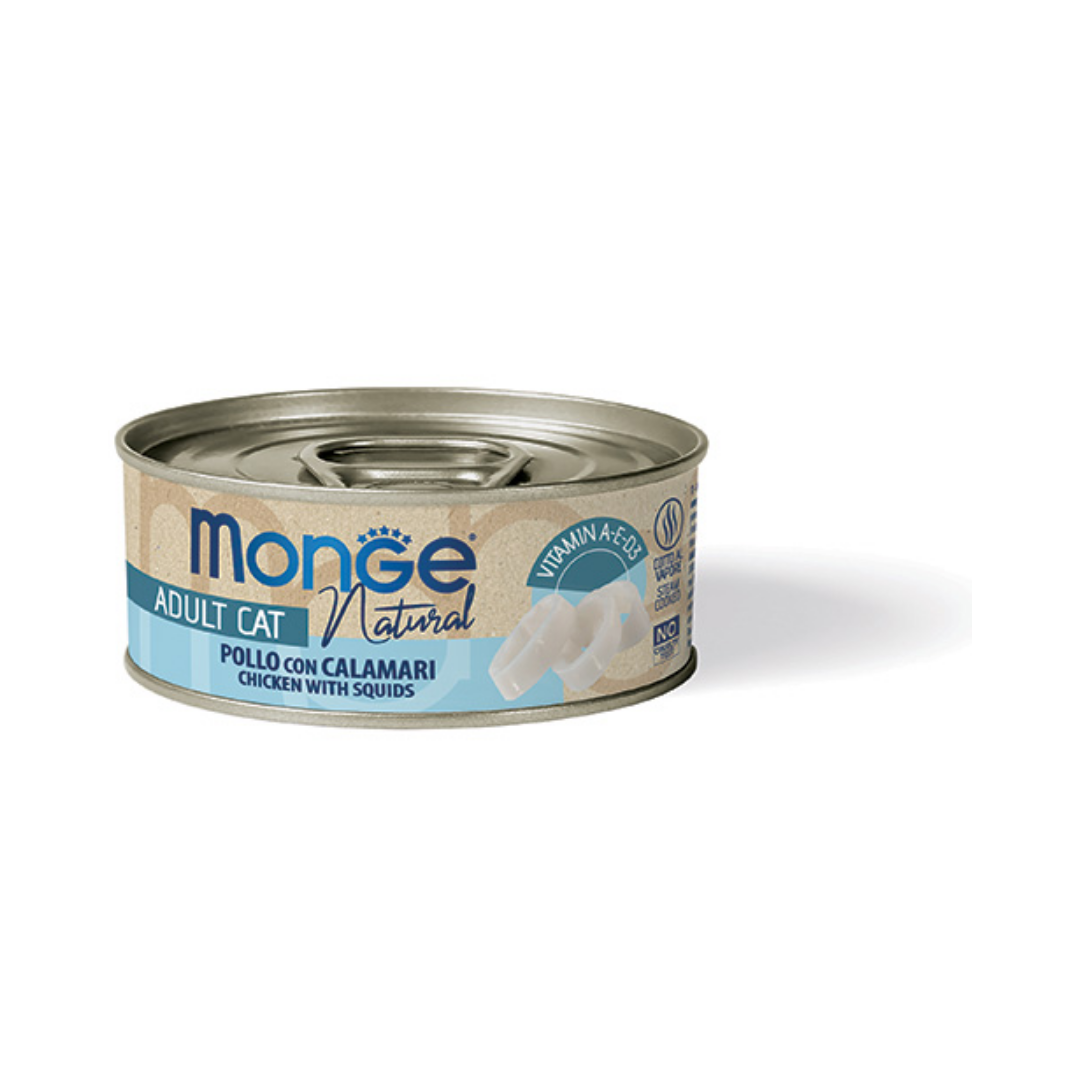 Monge Natural chicken with squids