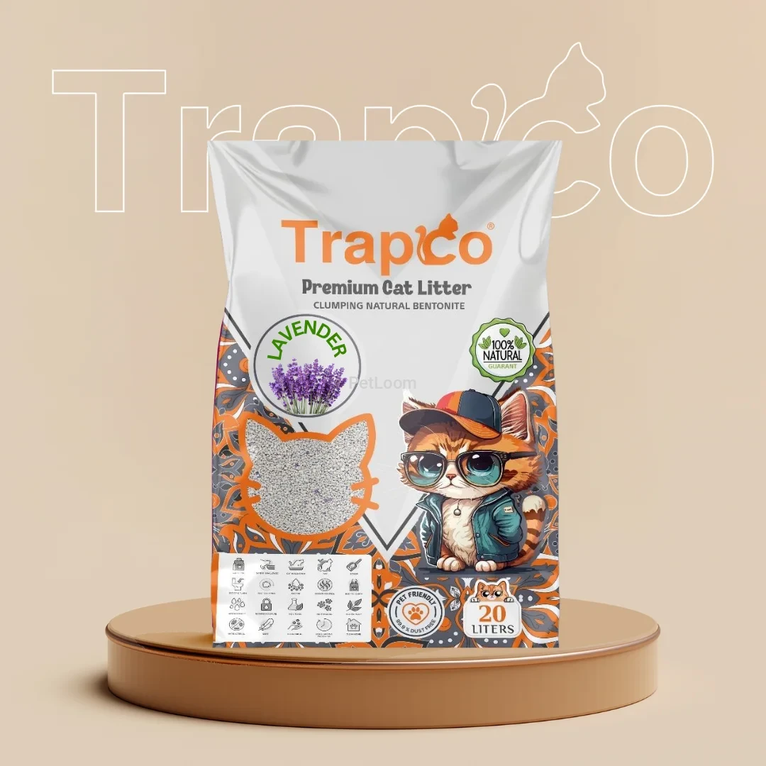 Trapco Premium Cat Litter – Lavender Scented (20 L)