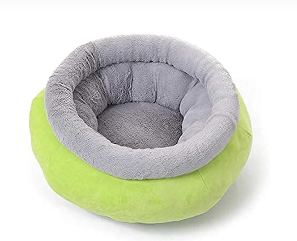 Plush Round Pet Bed