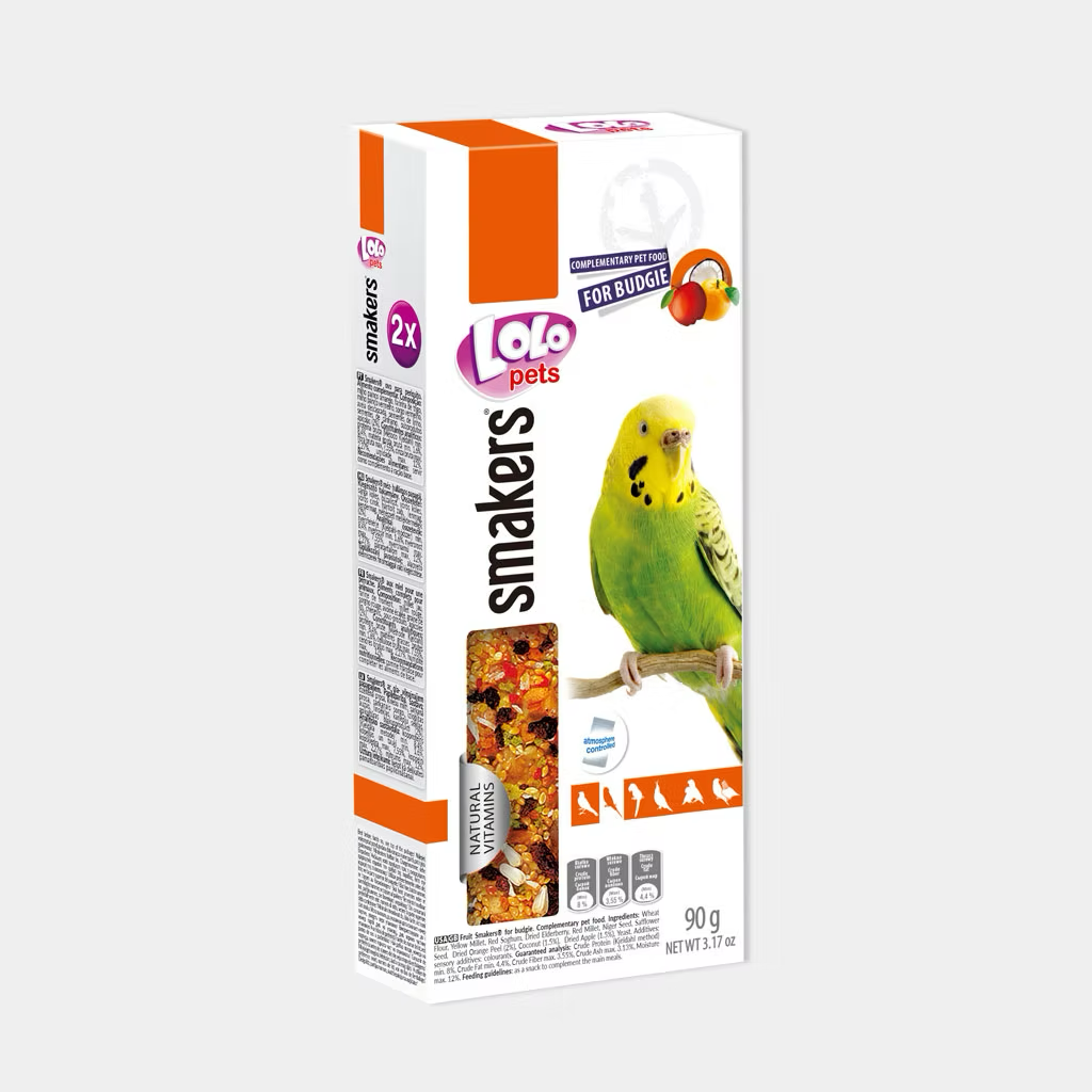Lolo Pets Smakers for Budgie – Fruity