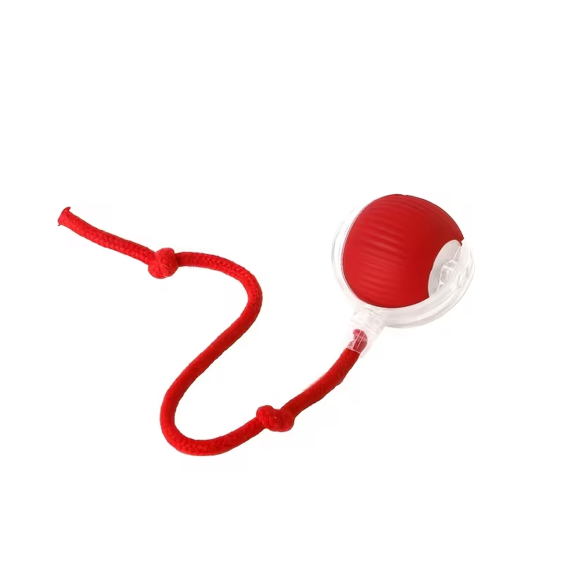 Rechargeable Interactive LED Cat Ball Toy Smart Rolling Play for Cats  – Assorted Colors