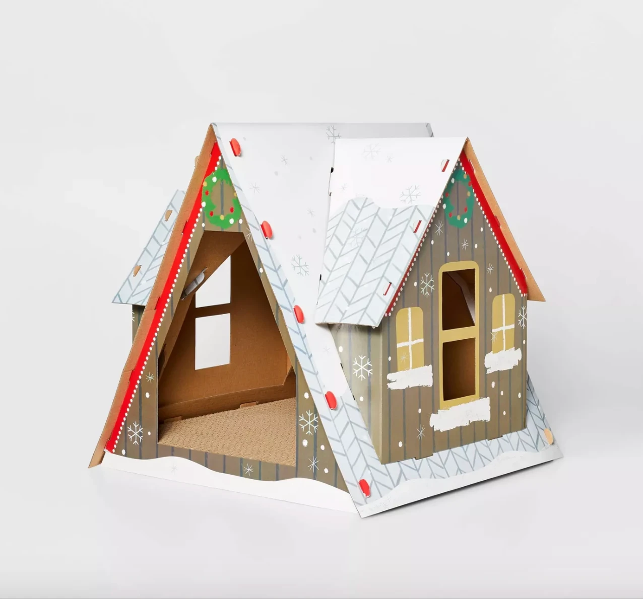 Snow Cat Scratcher House