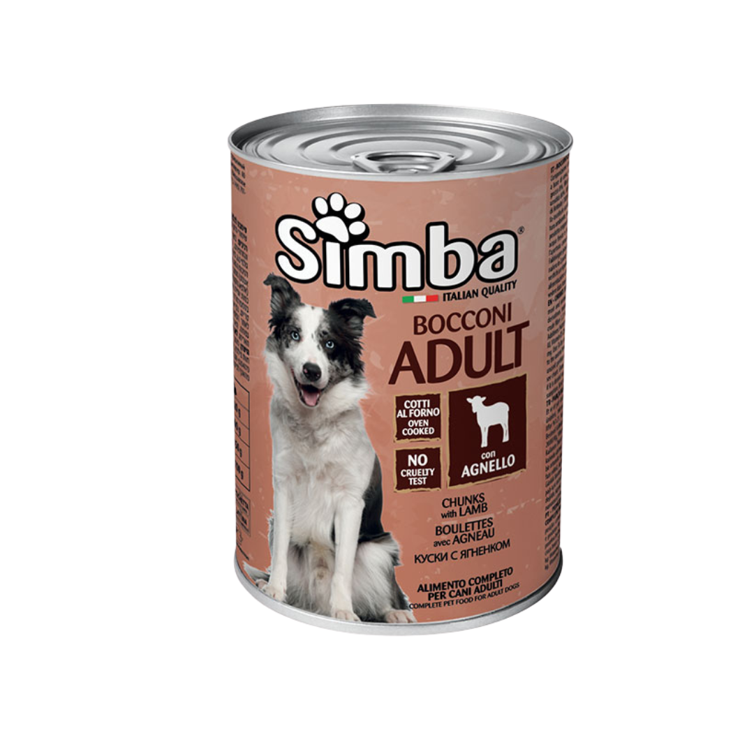 Simba Dog Chunks with Lamb