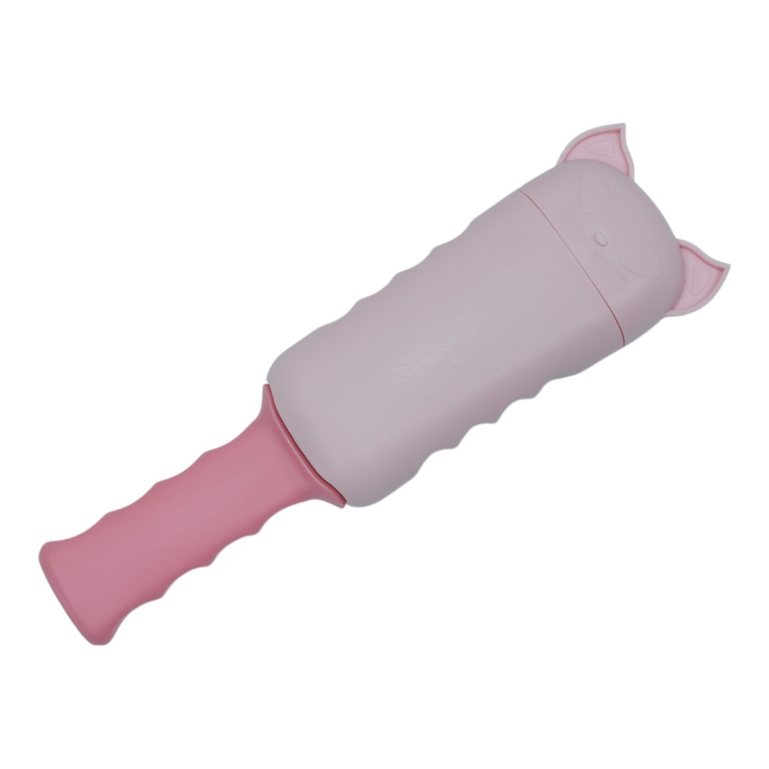 Cartoon Brush Hair Remover – Pink