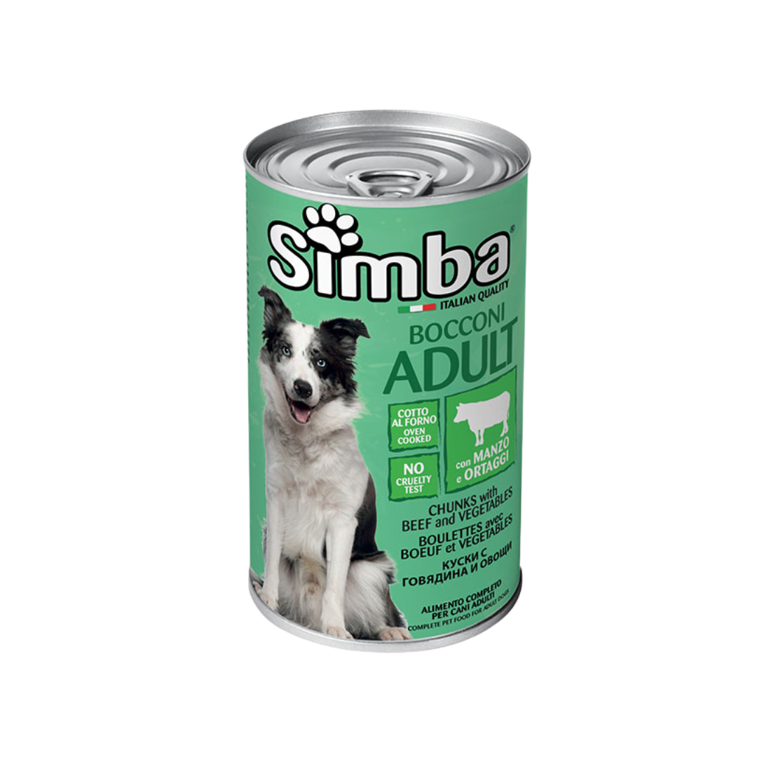 Simba Dog Chunks with Beef and Vegetables