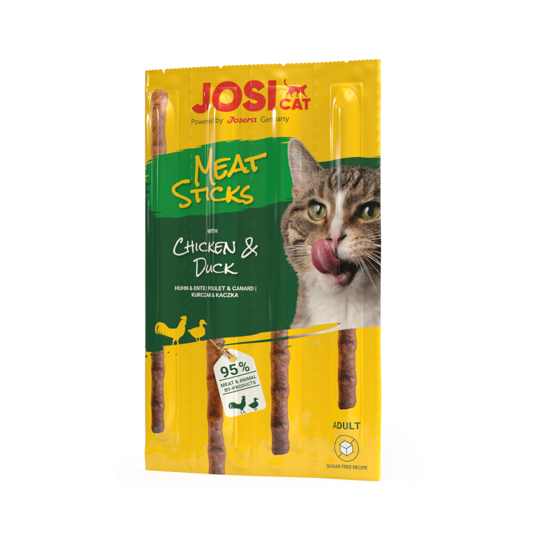 JosiCat Meat Sticks with Chicken & Duck