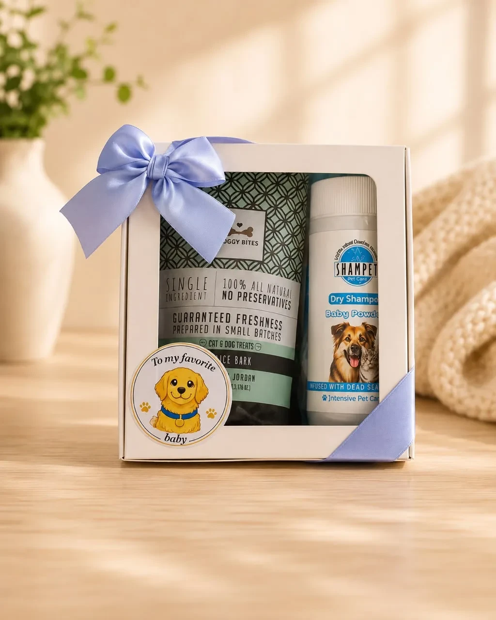 To My Favorite Baby Dog Gift Set