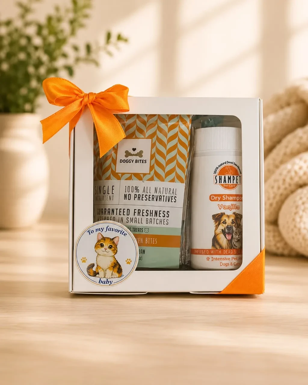 To My Favorite Baby Dog Gift Set