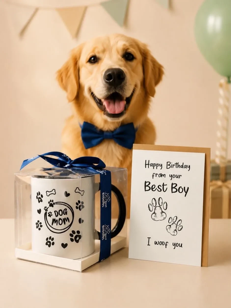 Dog Mom Birthday Gift Set