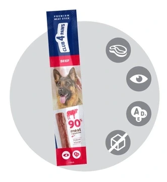 Club 4 Paws Premium Meat Stick With Beef