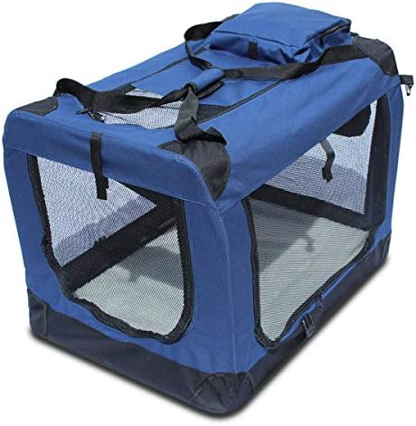 Portable Folding Pet Cage – Comfortable & Secure Travel Crate