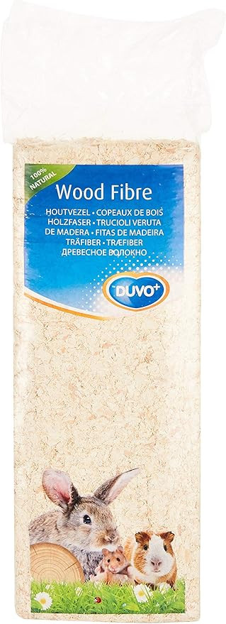 Duvo+ Wood Fibre Bedding – 100% Natural Small Animal Bedding