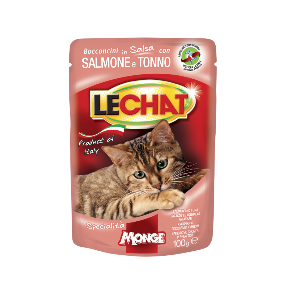 LeChat Adult Chunkies with Salmon and Tuna