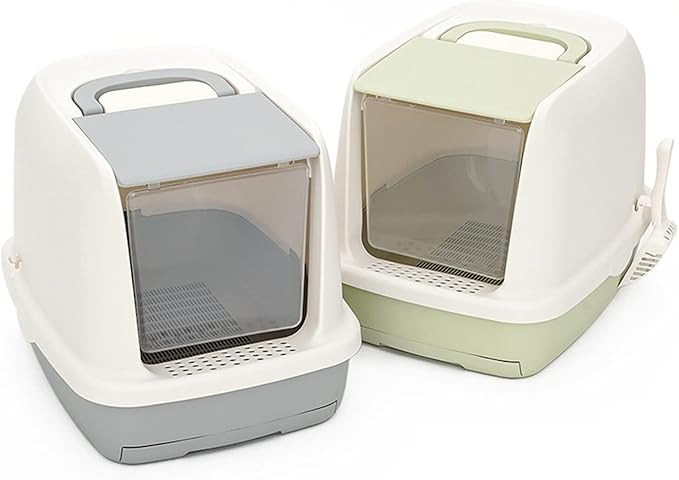 Enclosed Cat Litter Box