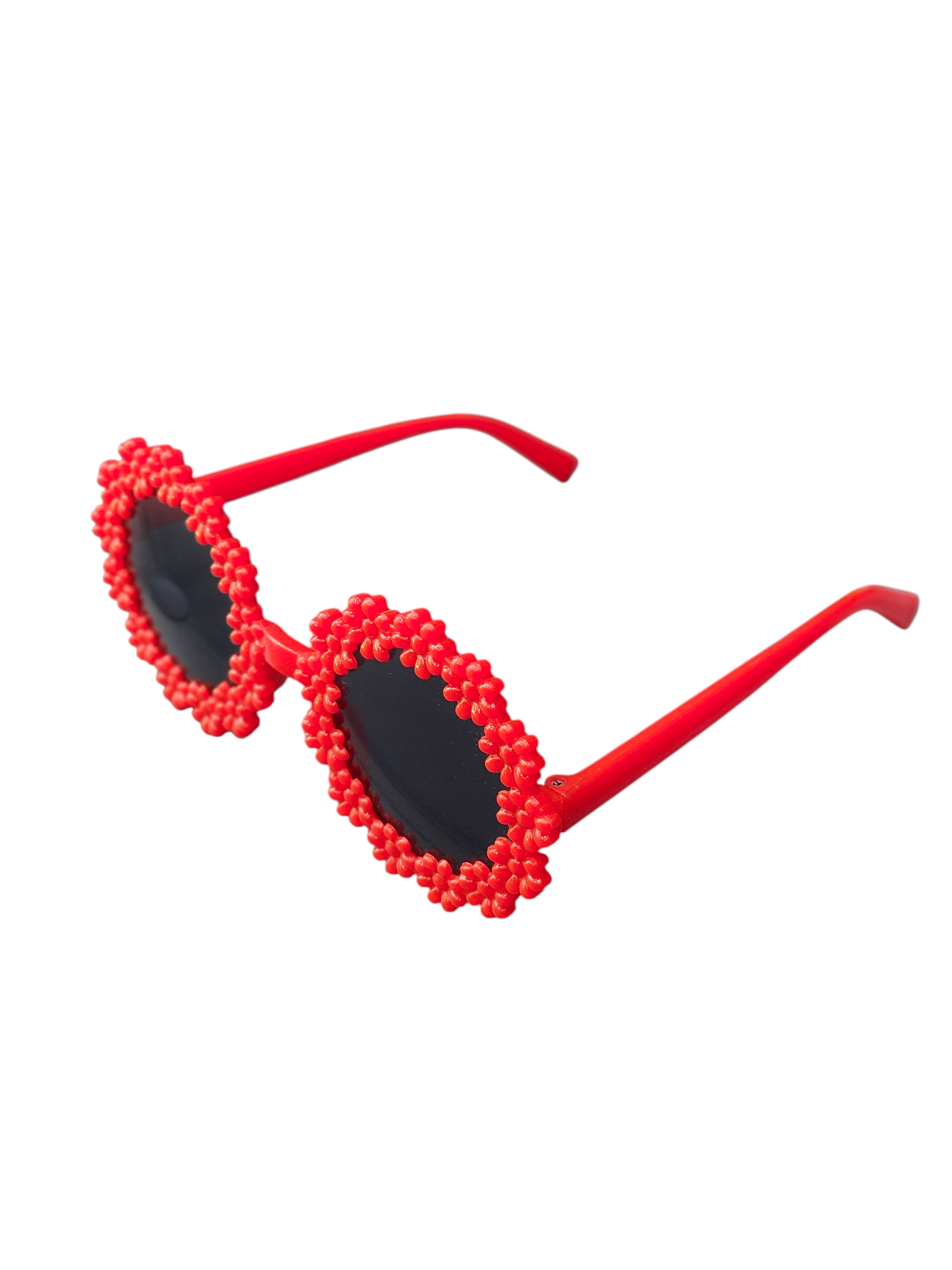 Red Floral Sunglasses for Dogs & Cats