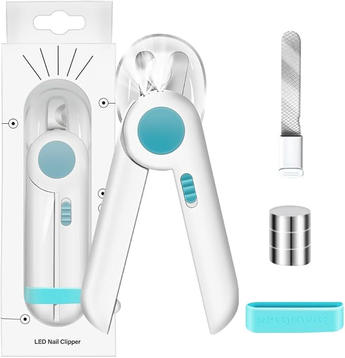 Pet Nail Clipper with LED Light