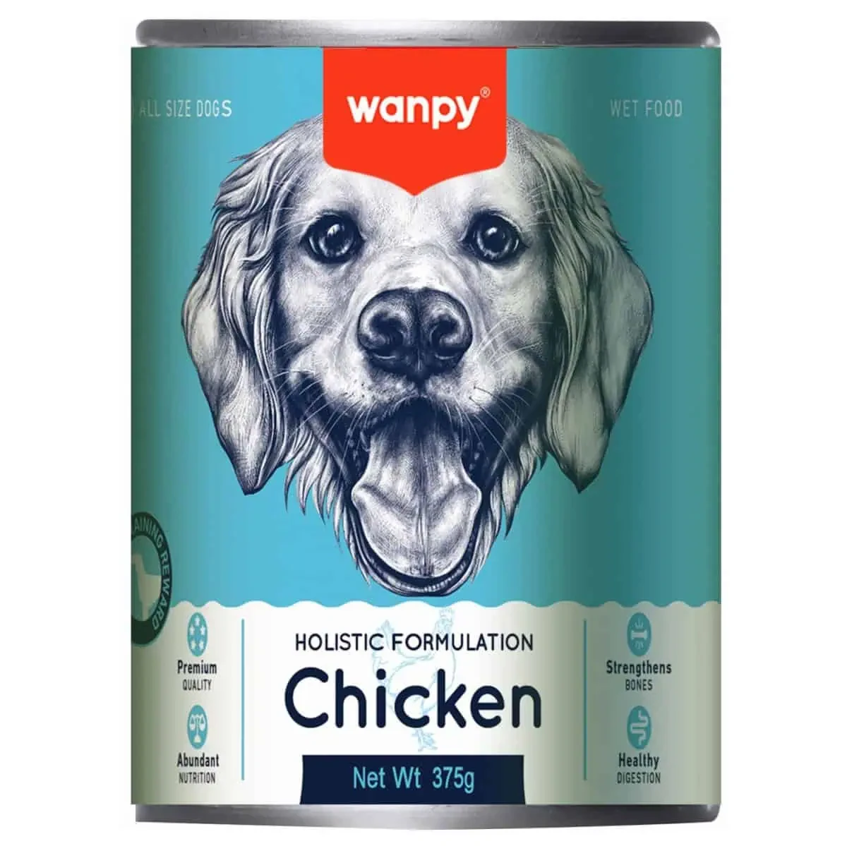 Wanpy Wet Food for Dogs with Chicken
